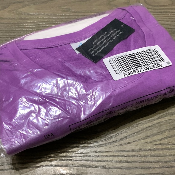 Denim & Co. French Terry Dip Dye Long-Sleeve Tunic - Picture 2 of 2